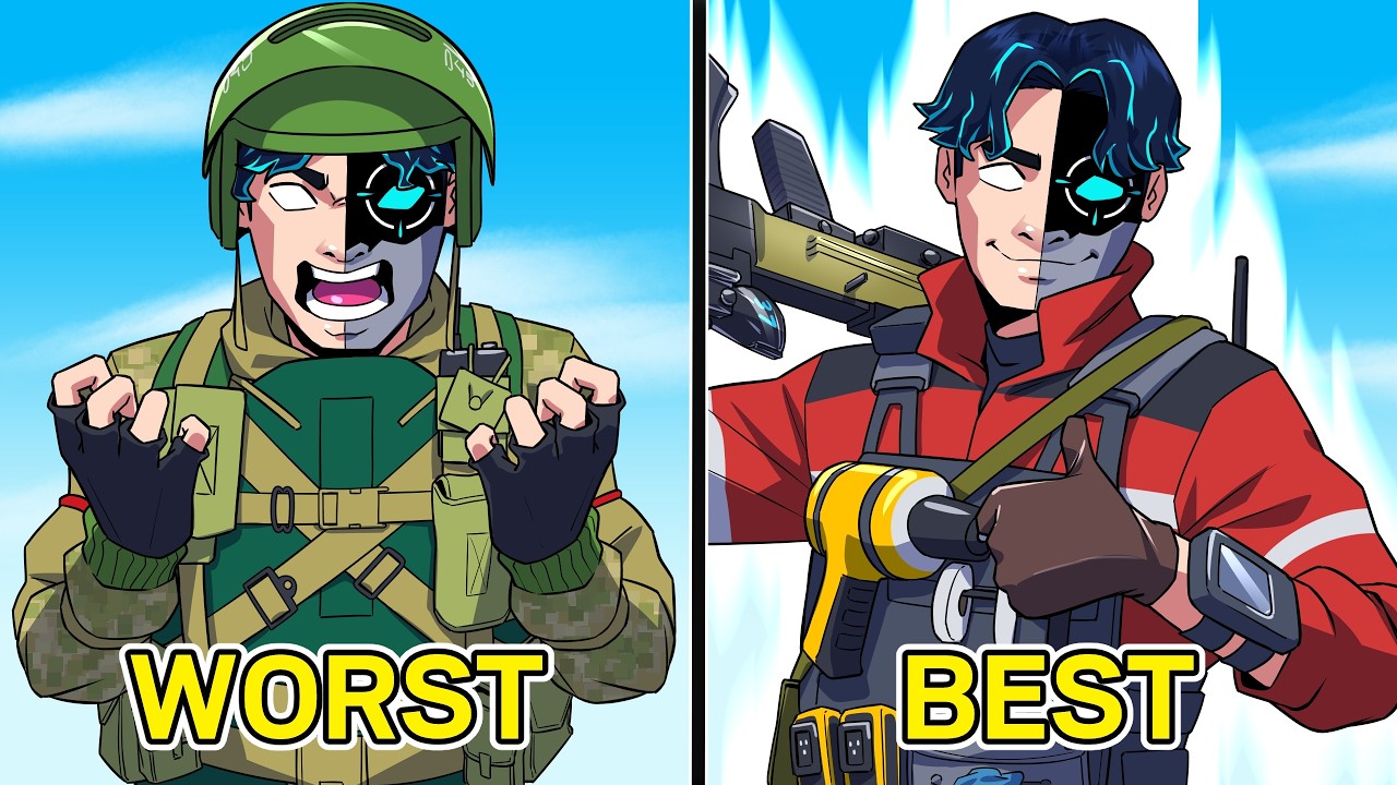 PLAYING EVERY OPERATOR FROM WORST TO BEST (Rainbow Six Siege)