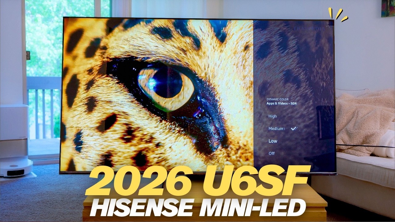 Telewizor Hisense U6SF 2026! Świetny stosunek jakości do ceny!