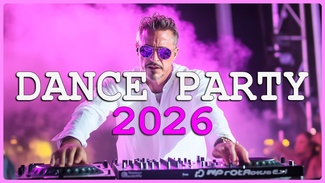 DANCE PARTY SONGS 2026 - Mashups & Remixes Of Popular Songs - DJ Remix Club Music Dance Mix 2026