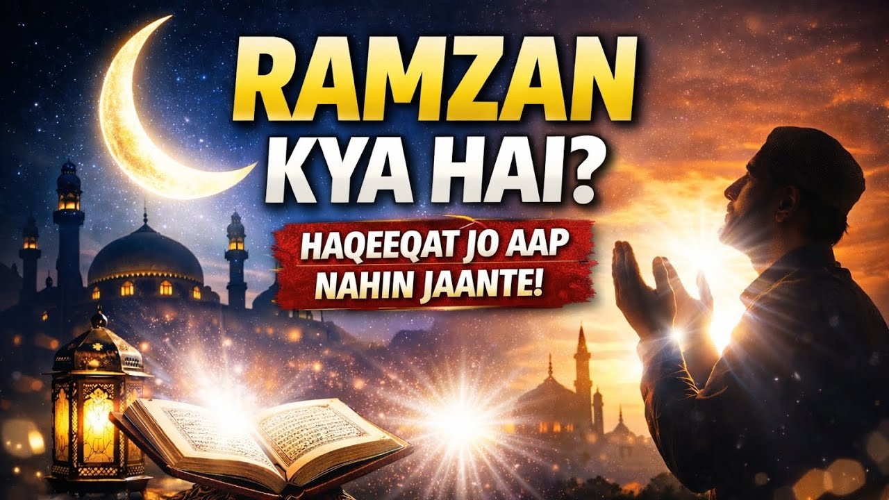 Ramzan Kya Hai? | Ramadan Ki Haqeeqat | Quran Mein Ramzan | Emotional Bayan 2026