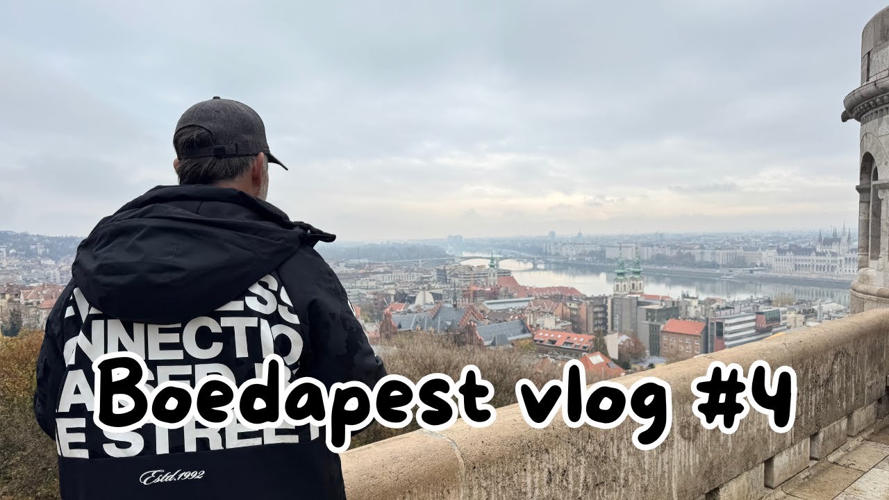 Naar de Buda-kant van Budapest en weer naar huis | Boedapest vlog #4