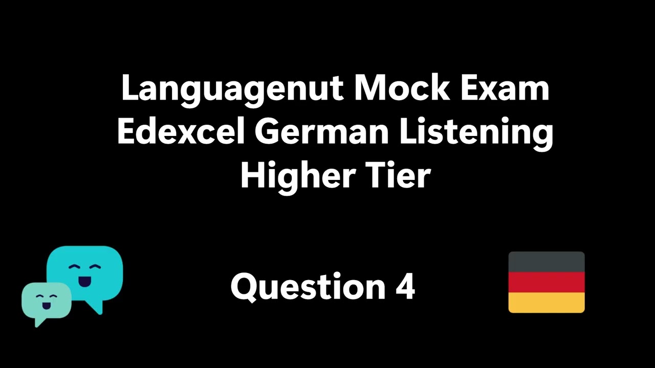 Languagenut Mock Exam - Edexcel German Higher
