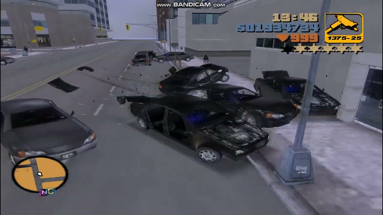 GTA 3 : PLAY AND CHASED BY FBI