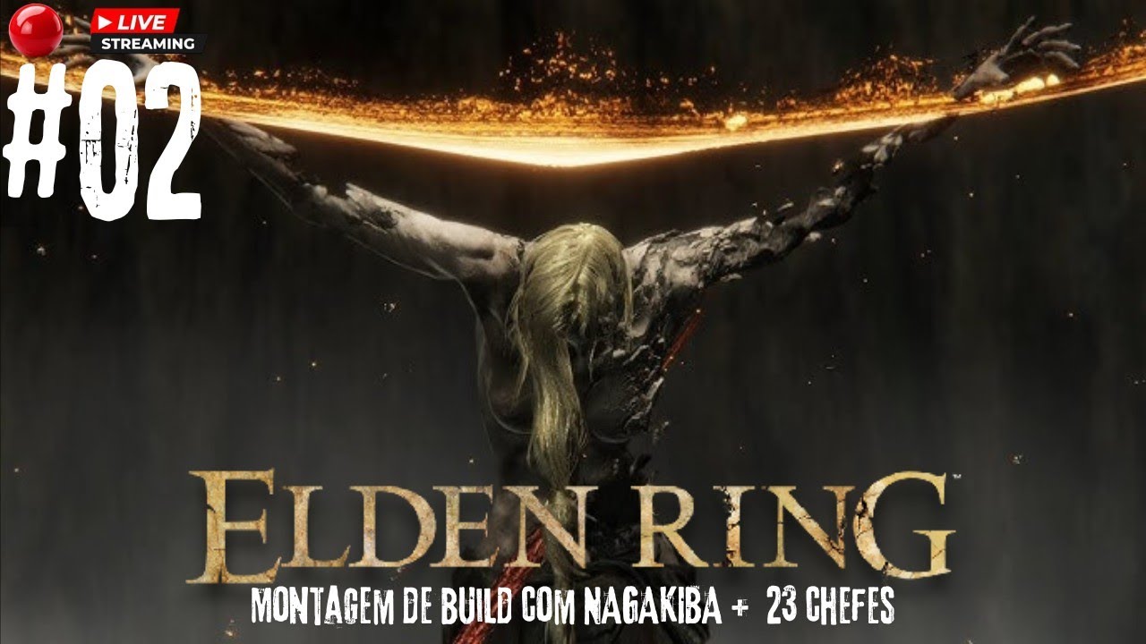 Se tiver a chance, eu mato todos os chefes do jogo - ELDEN RING - #02 / PS5 / (!pix)