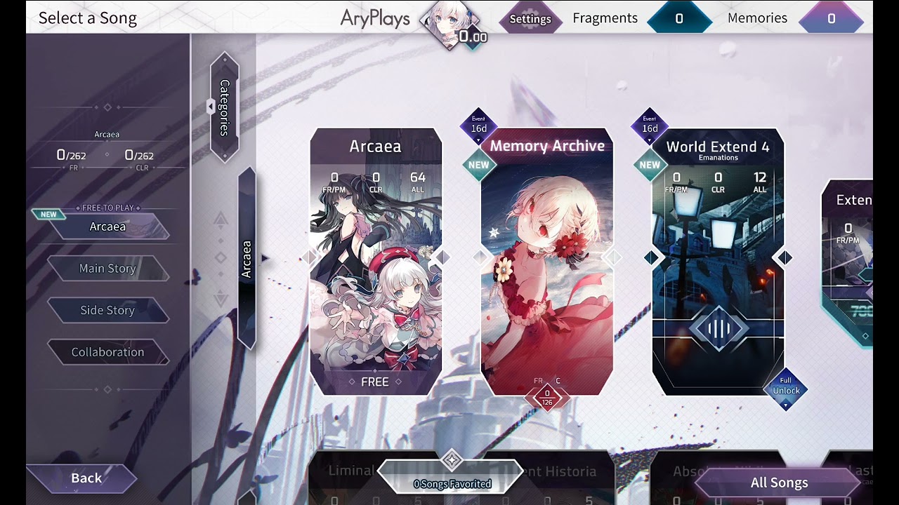 Arcaea(No Sound)