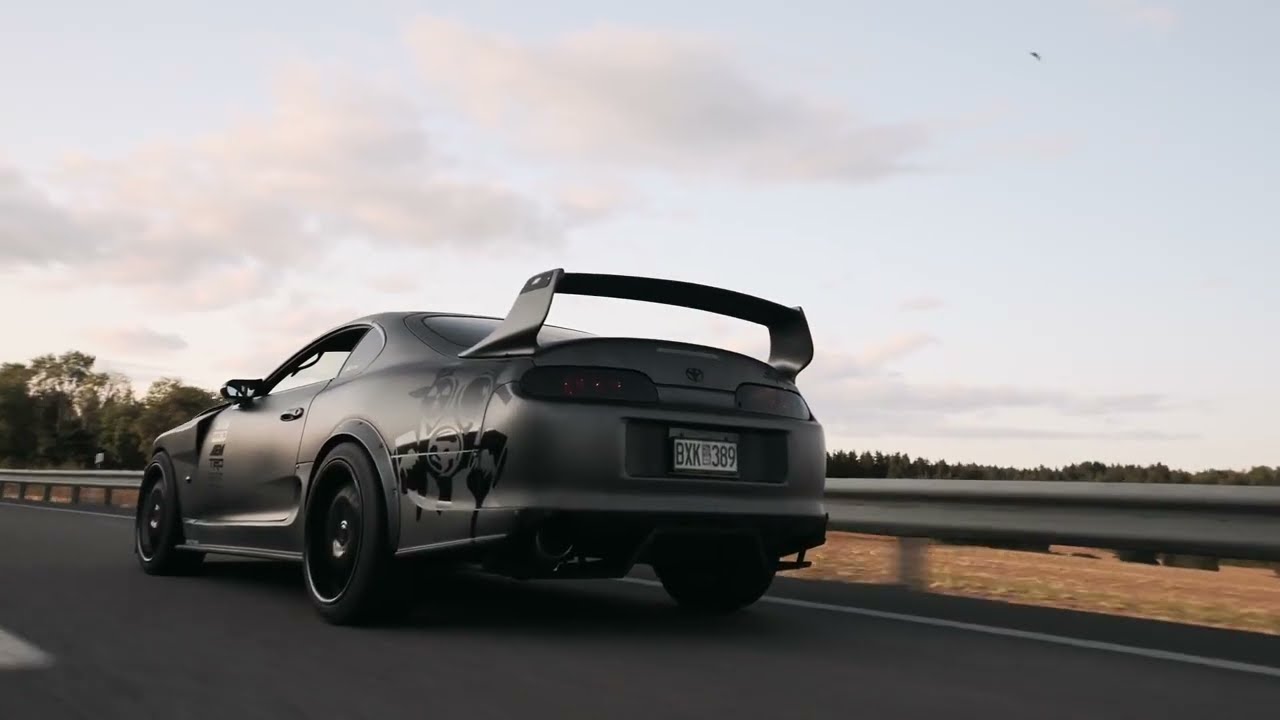 Toyota Supra Mk4 Edit x Black Out Days HD (1080p)