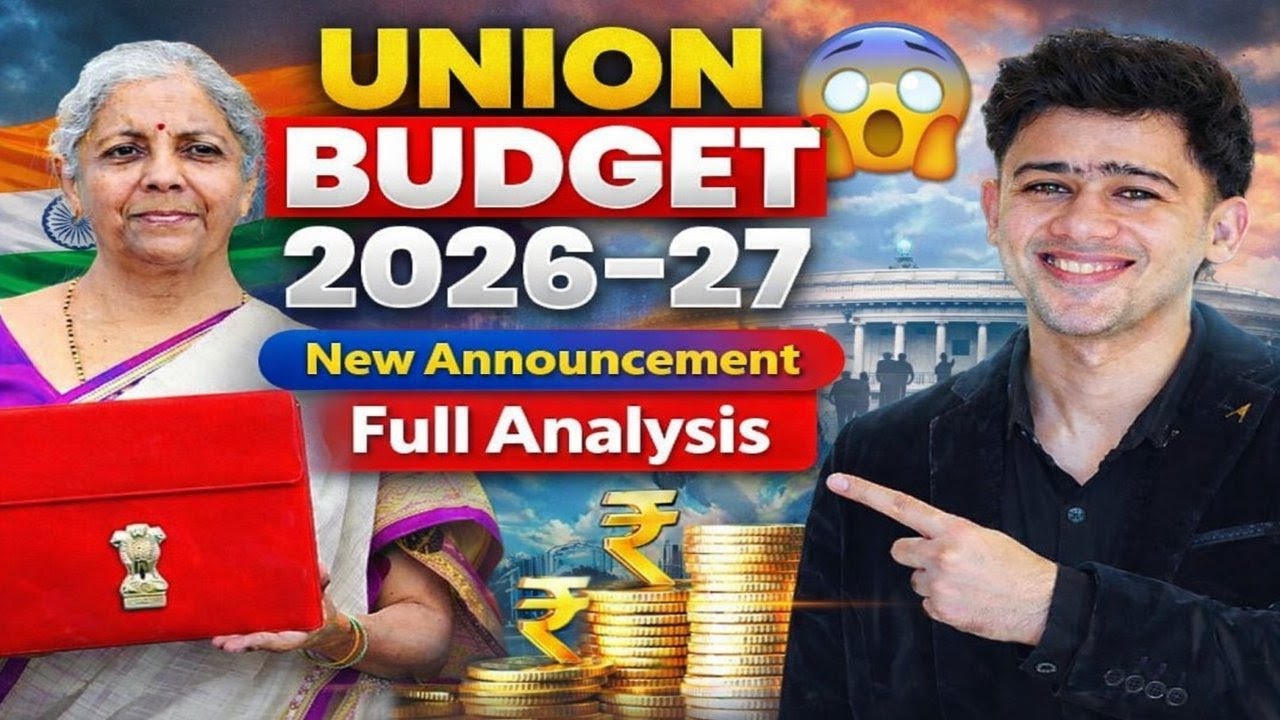 Union Budget 2026-27 😱 | 🔥 Big Changes You Must Know | Biggest Shocking Announcements | GS Samjho