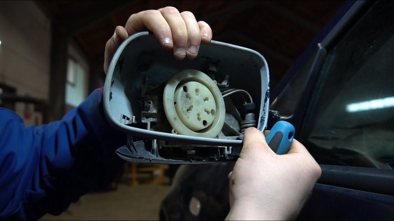 VW GOLF 4 SPIEGELGLAS / SPIEGELKAPPE WECHSELN TUTORIAL
