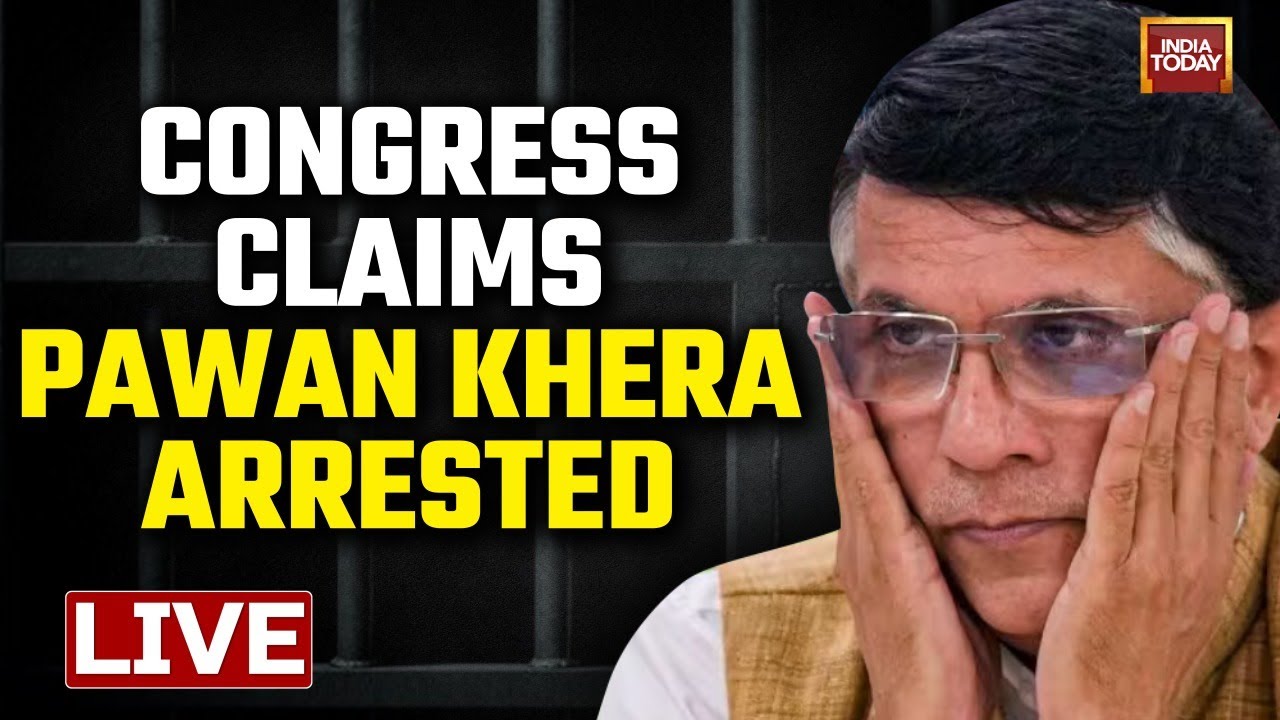 Watch Live: Congress Leader Pawan Khera Arrested | Pawan Khera Gets Interim Bail