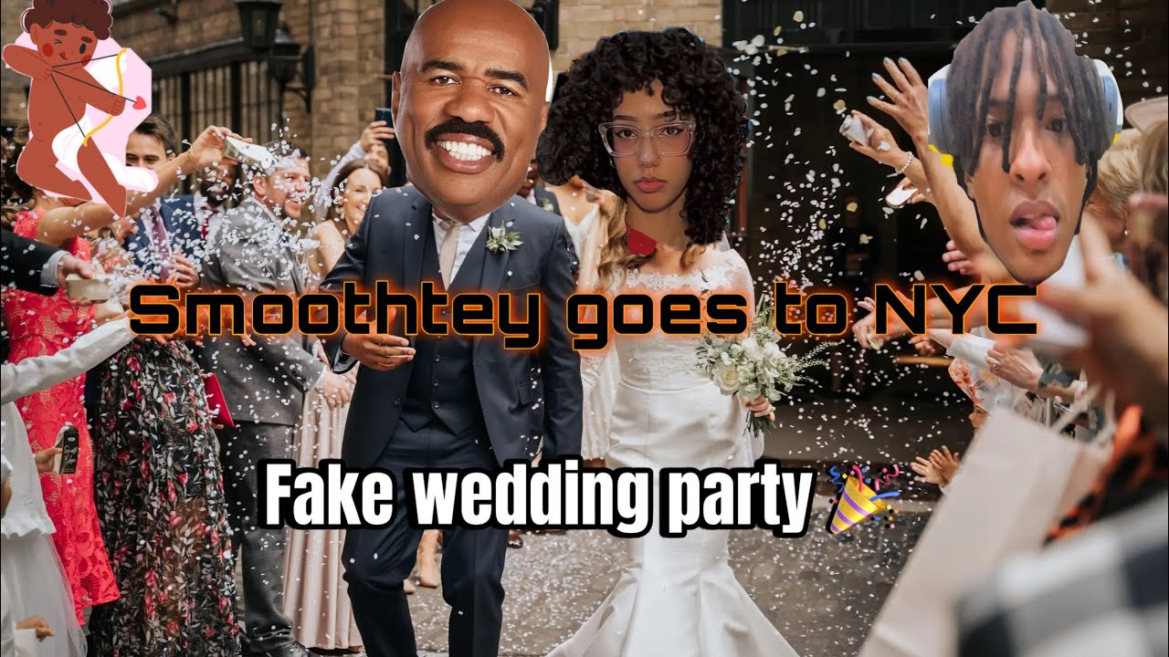 Smoothtey goes to NYC wedding??? Ft: @stll.creative, @lalayravo, @steveharvey? 