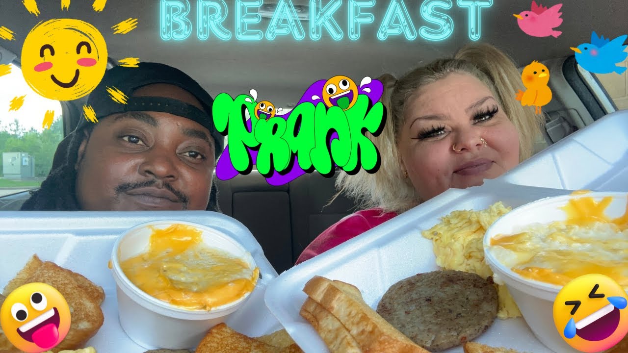 Перестань СТРАСТНО РЕАГИРОВАТЬ, Тинк!! Розыгрыш😂 | Breakfast Mukbang