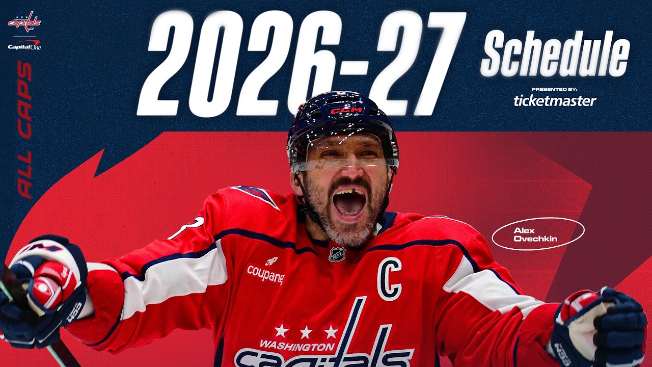 Washington Capitals 2026-27 Schedule Release