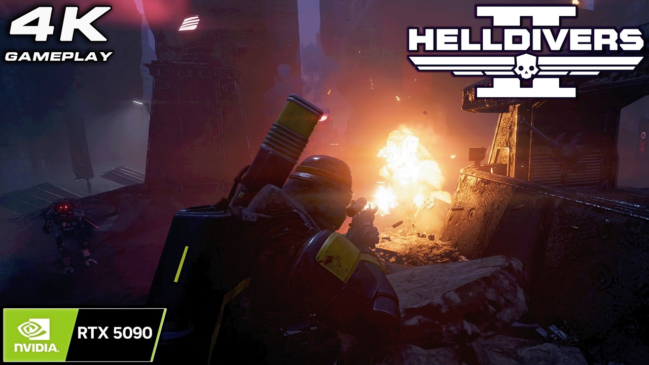 Helldivers 2: 4K Gameplay No Commentary ULTRA Settings | RTX 5090 P1159