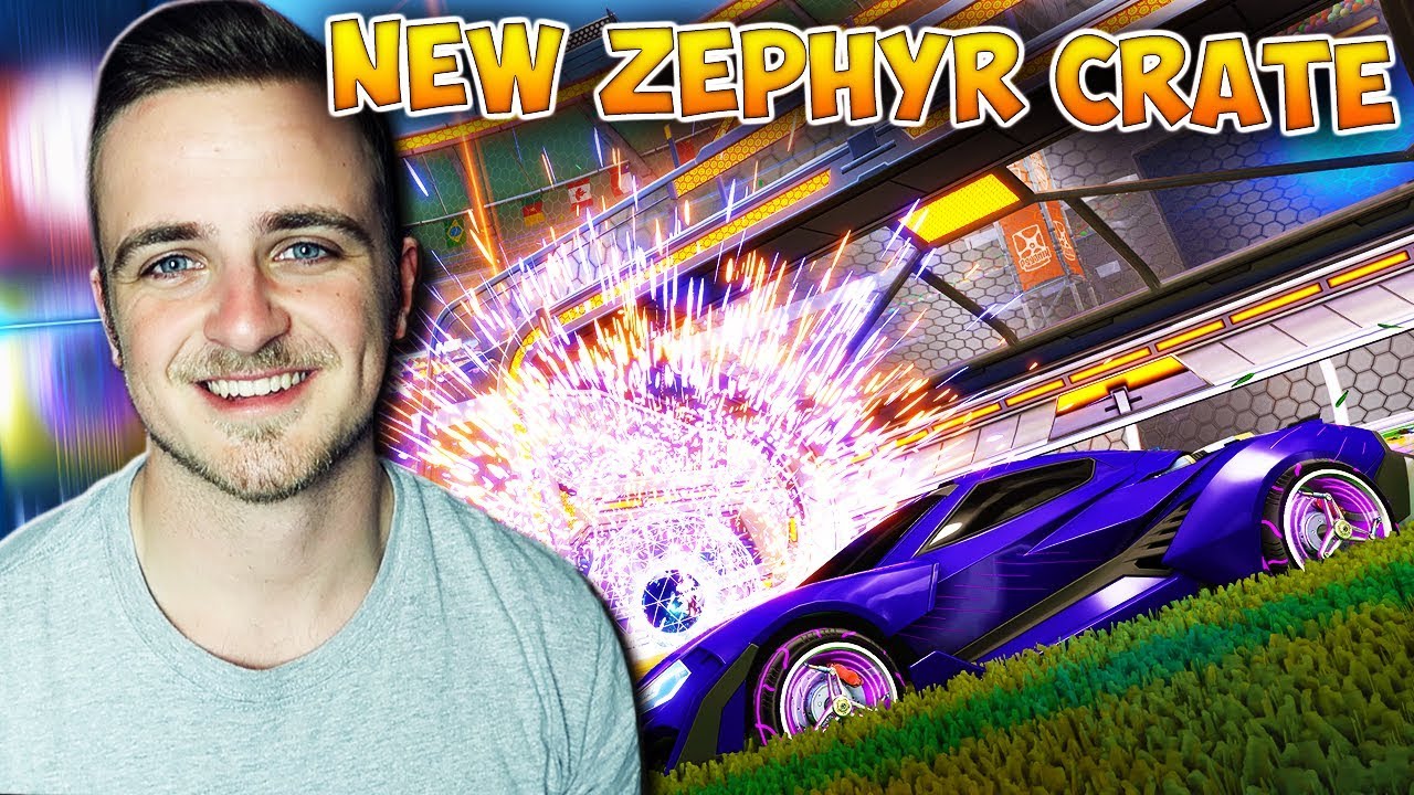 *Brand New ZEPHYR CRATE* | How To Get The New Crate In Rocket League! [The BEST & FASTEST Way]
