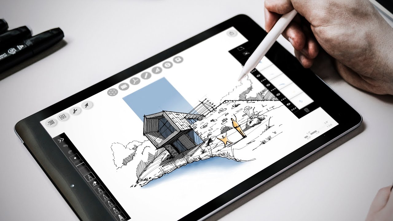 Architecture Concept Design: PERSPECTIVE DRAWING (Tutorial)