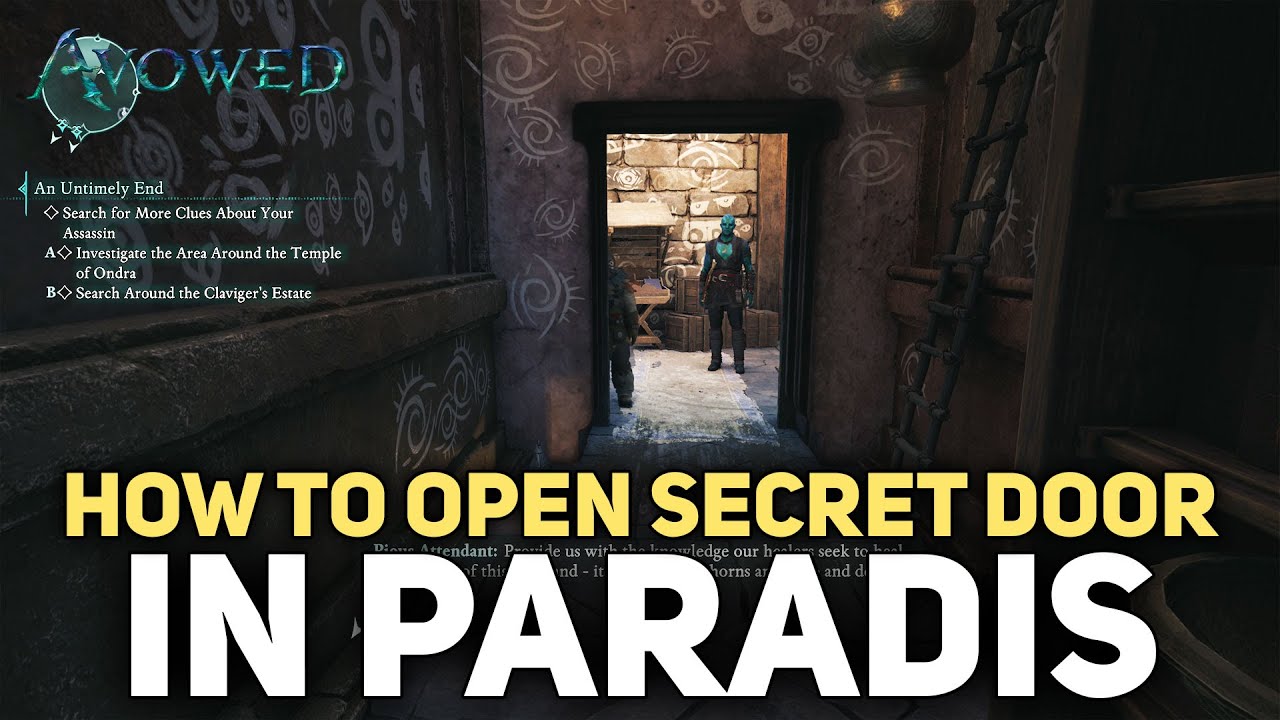 How To Open Secret Door In Northern Paradis - Avowed