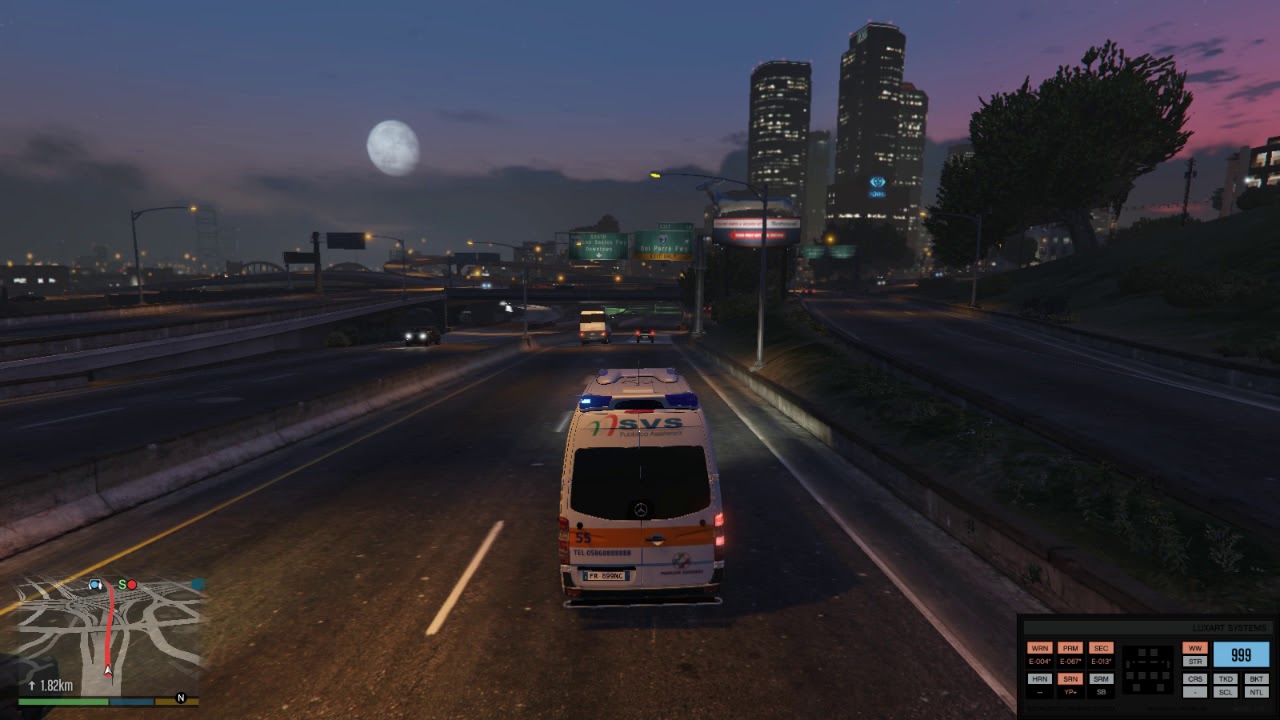Medicalizzata, codice rosso 10 Km Persona Sparata - GTA V MOD