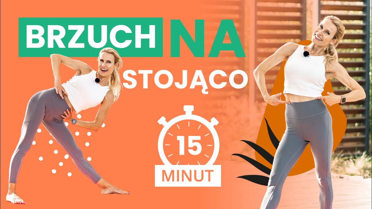 Trening na płaski brzuch i smukłą talię | Na stojąco | 15 min | #ŻelaznyWieczór  #11 | Ola Żelazo