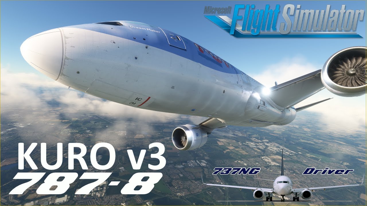 Let's FERRY the latest KURO 787-8 | TUI UK Newcastle - Manchester | Real Airline Pilot