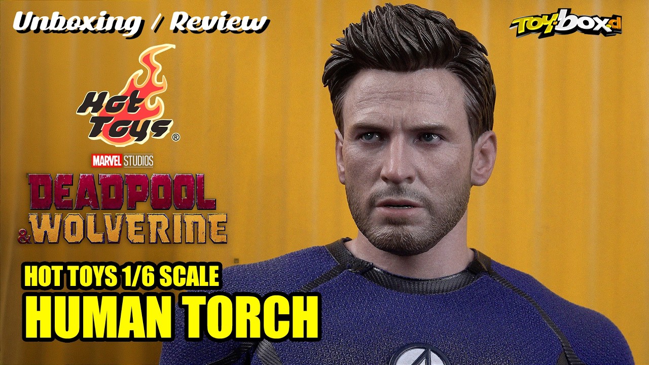 HOT TOYS Johnny Storm Deadpool Wolverine 1/6 Unboxing Review