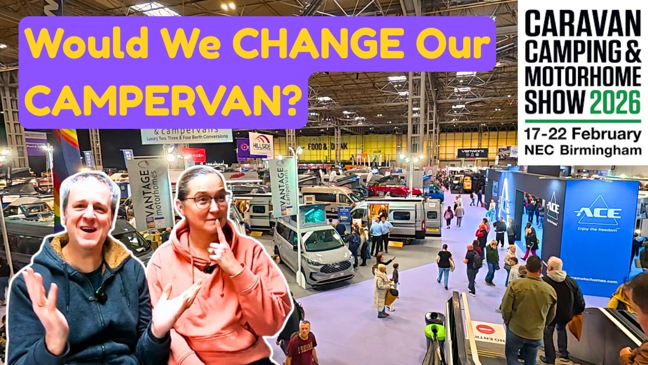 We Went to the Caravan, Camping and Motorhome Show at the NEC… These Vans Turned Our Heads...