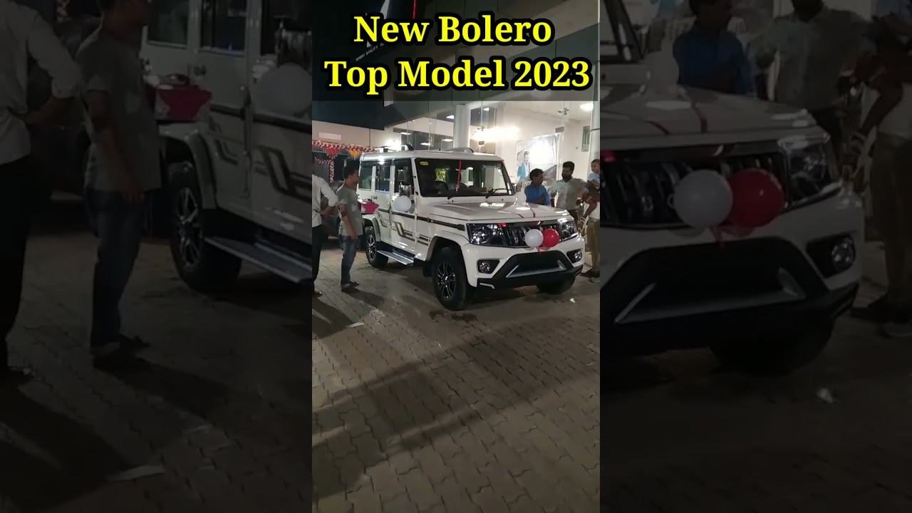 New Bolero 2023 Top Model | Short | Village Boy Dip | #car #bolero #Mahindra #cardelivery #short