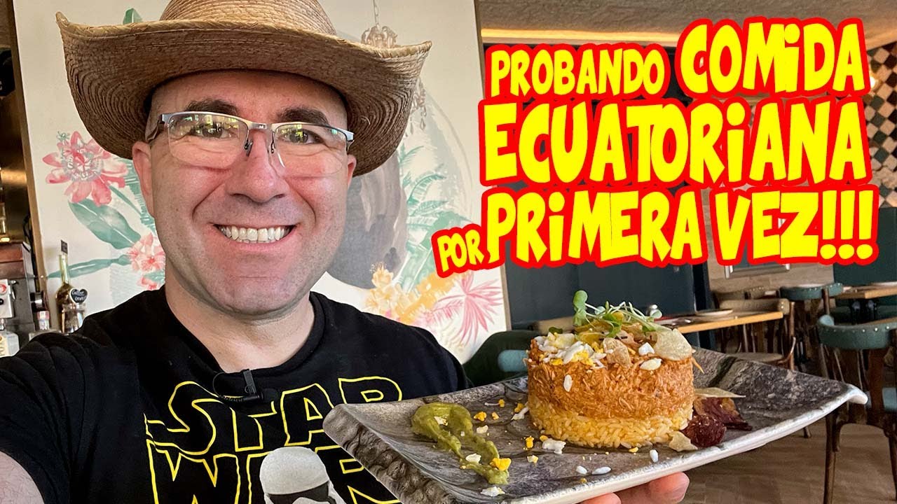 Probando MUCHA COMIDA ECUATORIANA por PRIMERA VEZ!!!