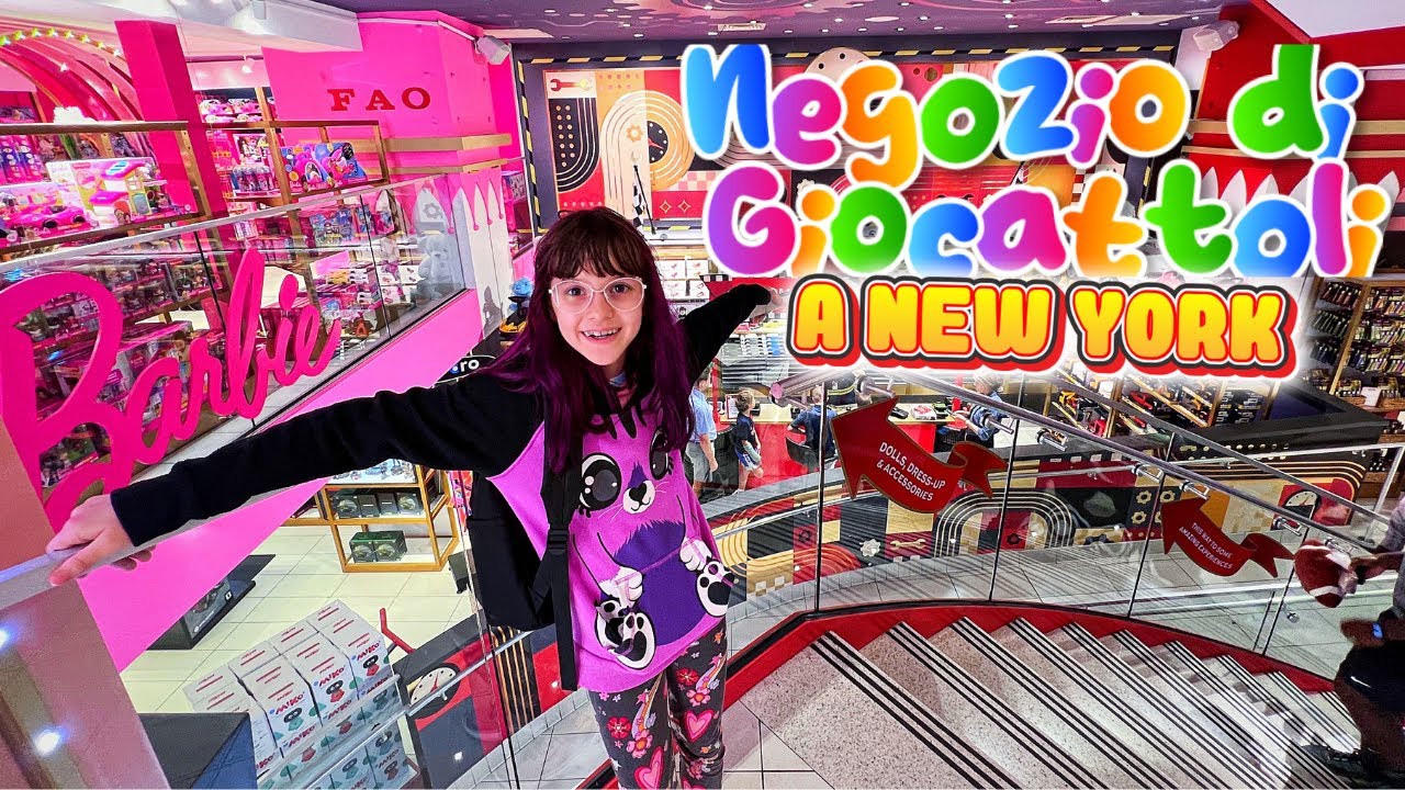Mega negozio giocattoli a New York! 😻Shopping da Fao Schwarts!