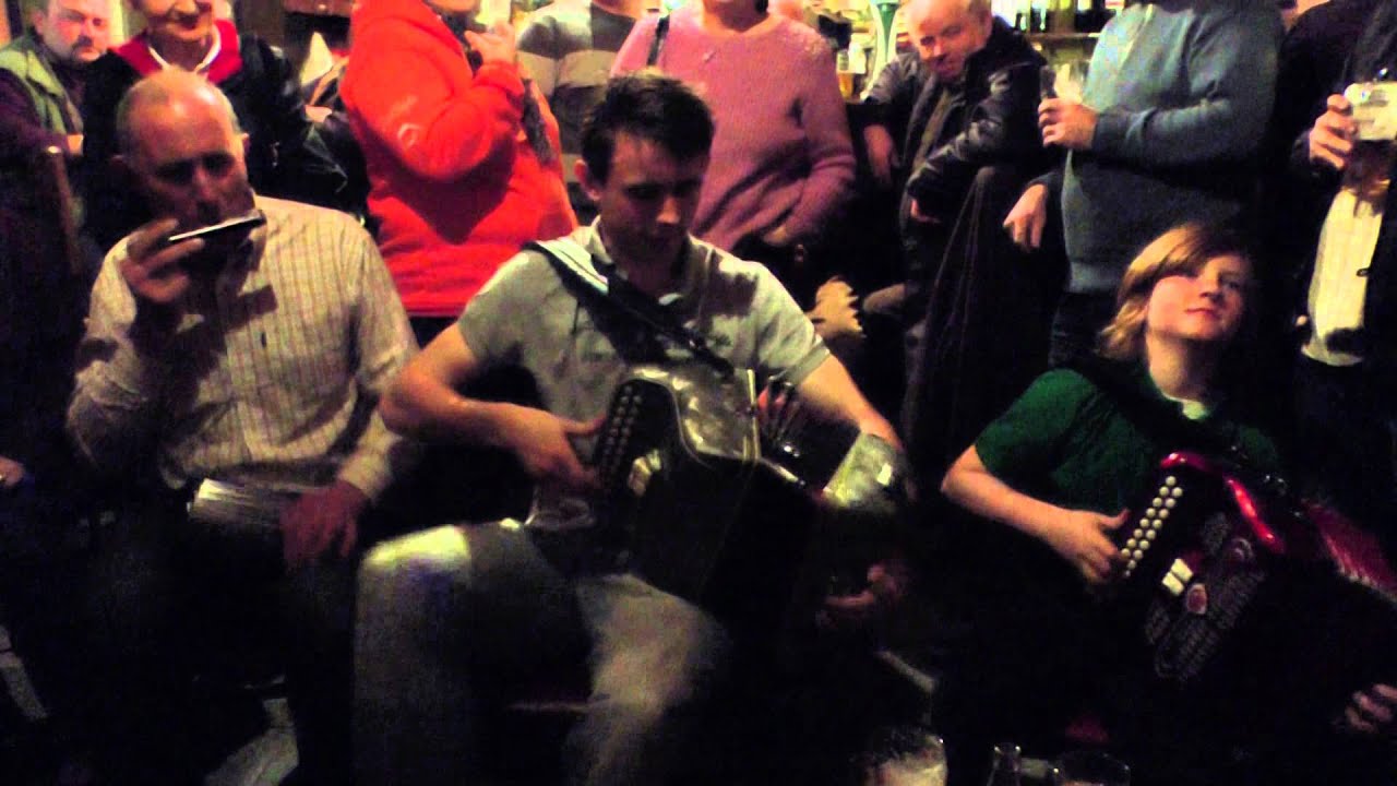 Seamus and Fergus Bogue,  with Ademar O'Connor.