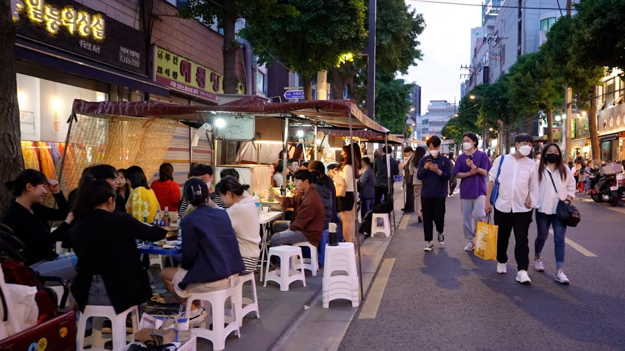 [4K] 금요일 밤, 종로3가 포장마차 거리와 익선동 풍경 워킹투어