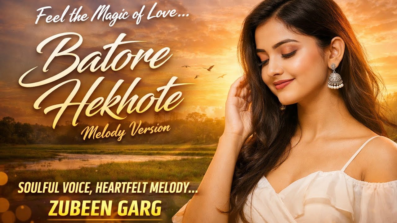 BATORE HEKHOTE - Zubeen Garg | Melody | Lofi | Female AI | 