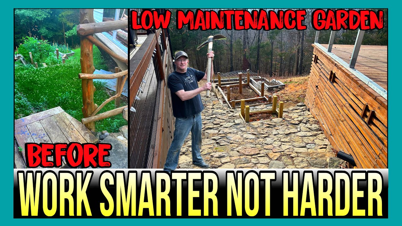 We Built This Cabin Walkway One Rock at a Time