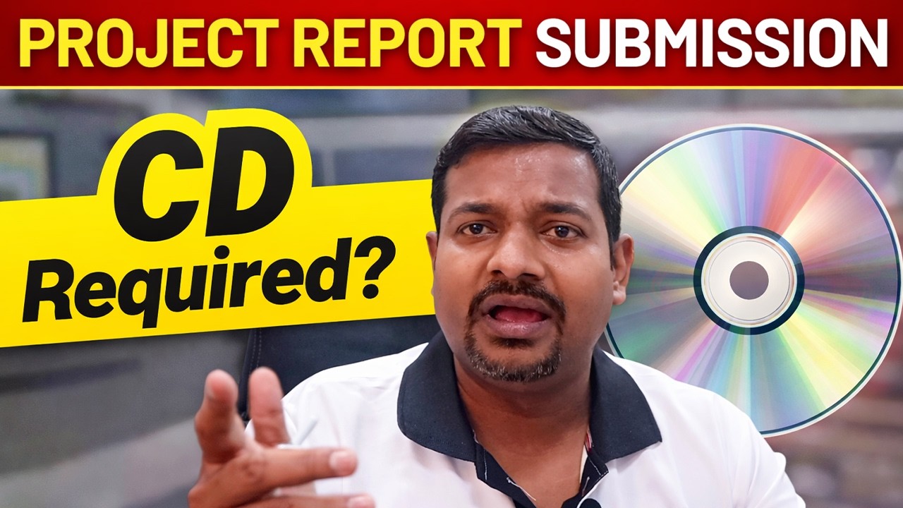 Do I have to submit a CD along with the Project Report? 🤔 Full details #ignouproject #ignouassign...