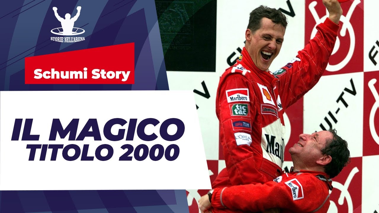 SCHUMI STORY: il mondiale 2000 e l'apoteosi di SUZUKA