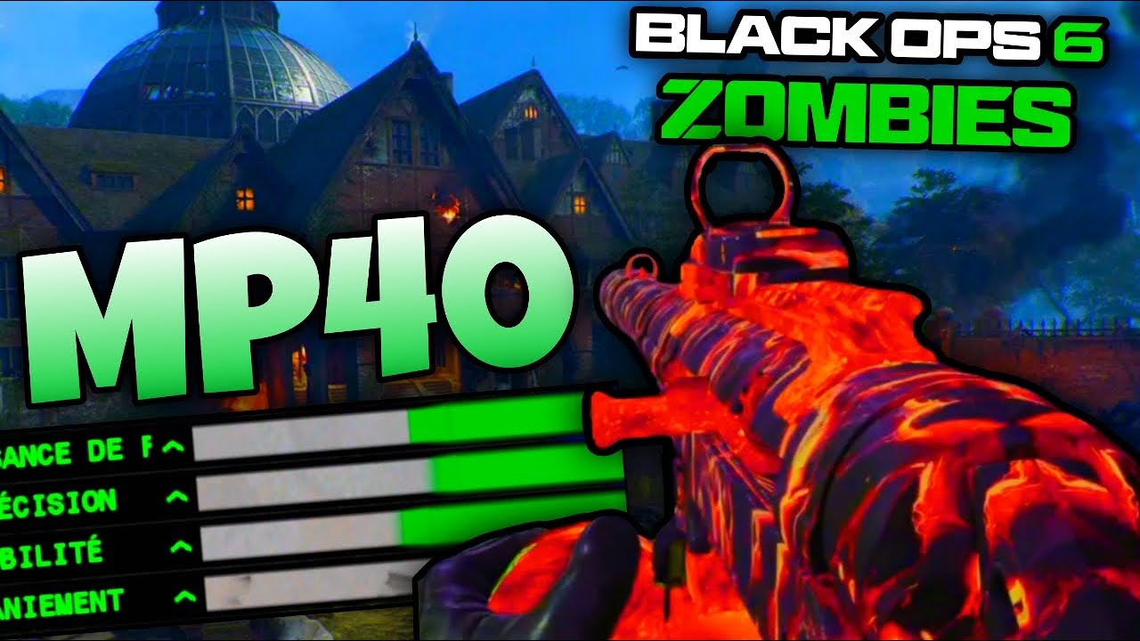 La MEILLEURE Classe Zombies de la MP40 | Black Ops 6 Zombies🧟