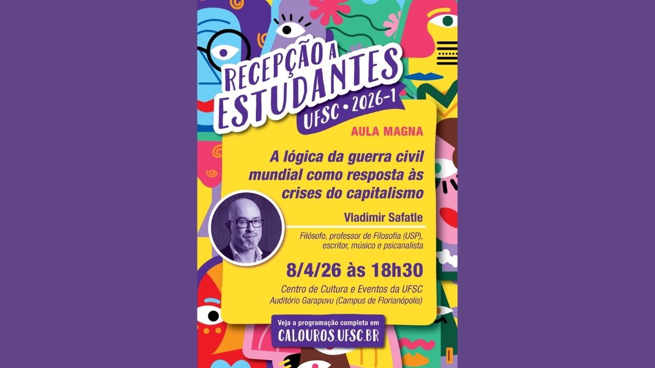 Aula Magna com Vladimir Safatle