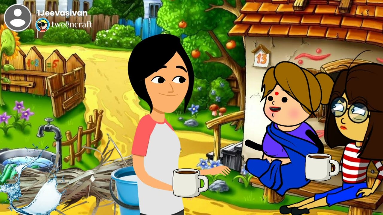 Part-346:Thoothukudislang cartoon entertainmentvideo|#villagelife #villagestory@jeevasivanlifestyle