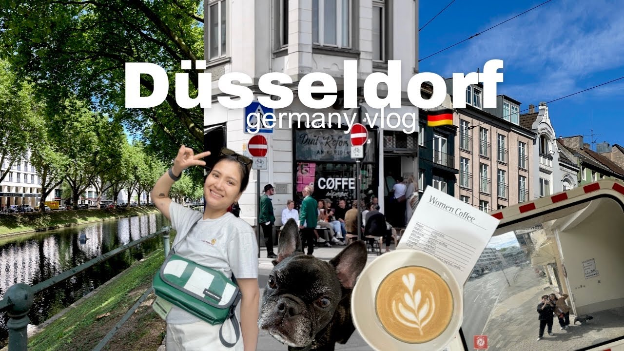 Germany vlog 🇩🇪 | 3 days in Düsseldorf, exploring the little tokyo, cafe hopping, everything we ate