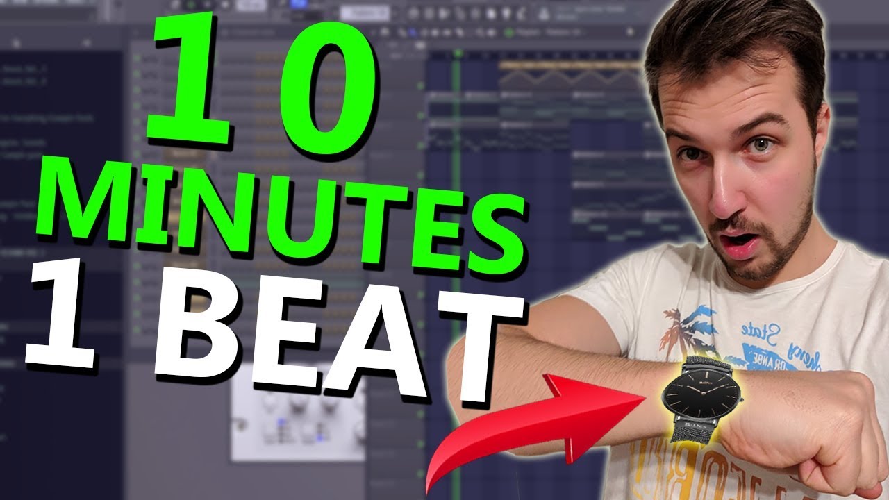 Зажигательный хип-хоп/трэп-бит с нуля за 10 минут &mdash; FL Studio Challenge