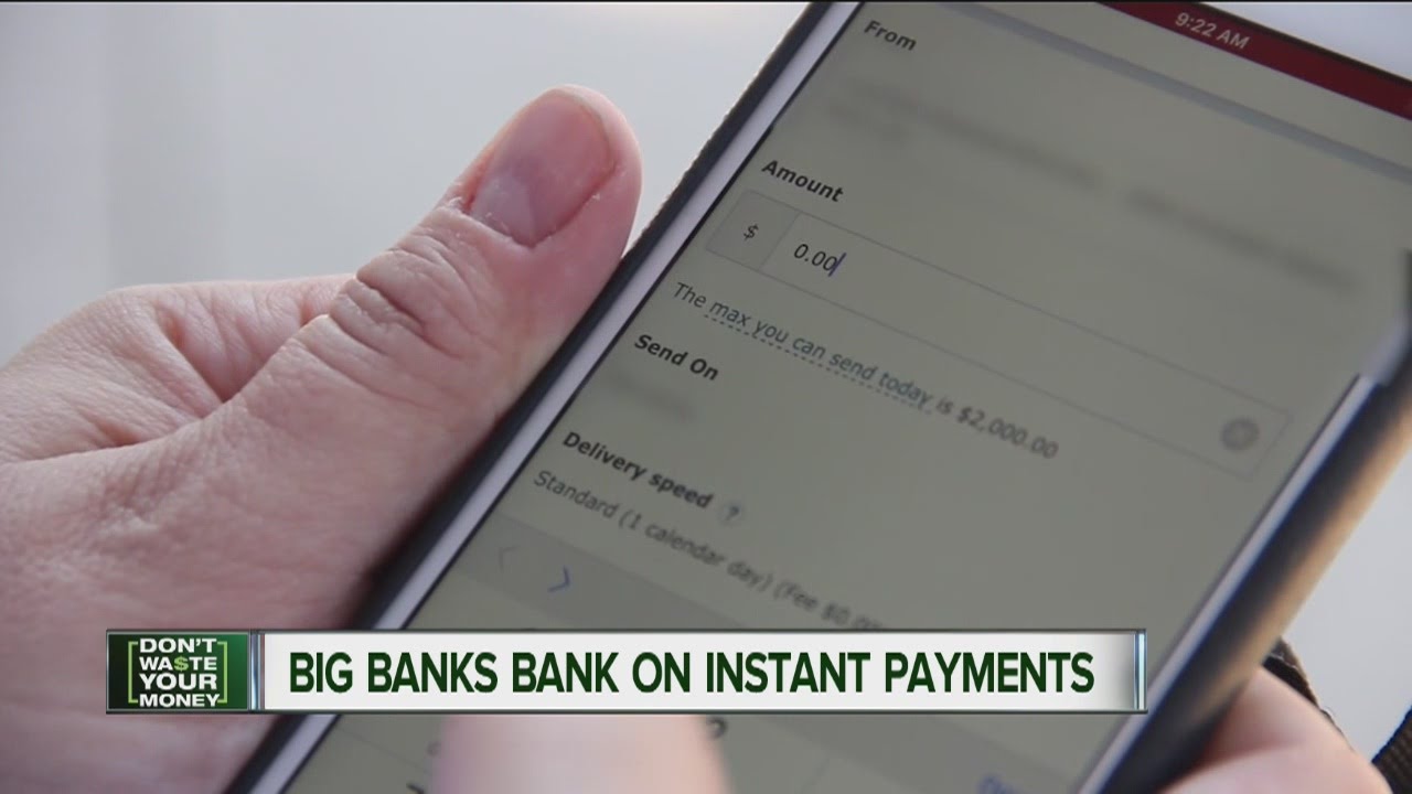 Big banks are relying on instant payments