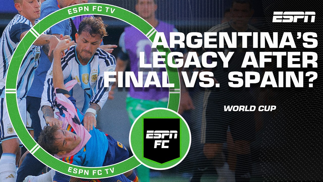 &lsquo;EMBARRASSING!&rsquo; Have Argentina tarnished their legacy with World Cup final antics? | ESPN FC