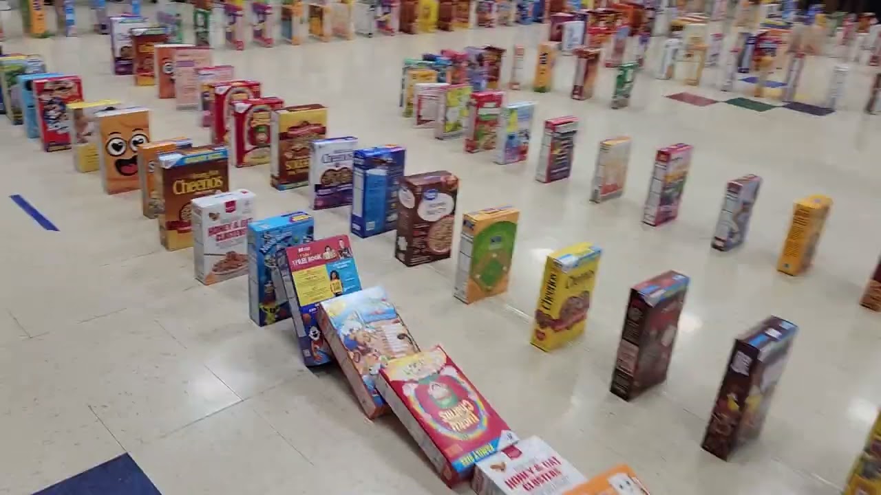 GMS Cereal Domino Rally