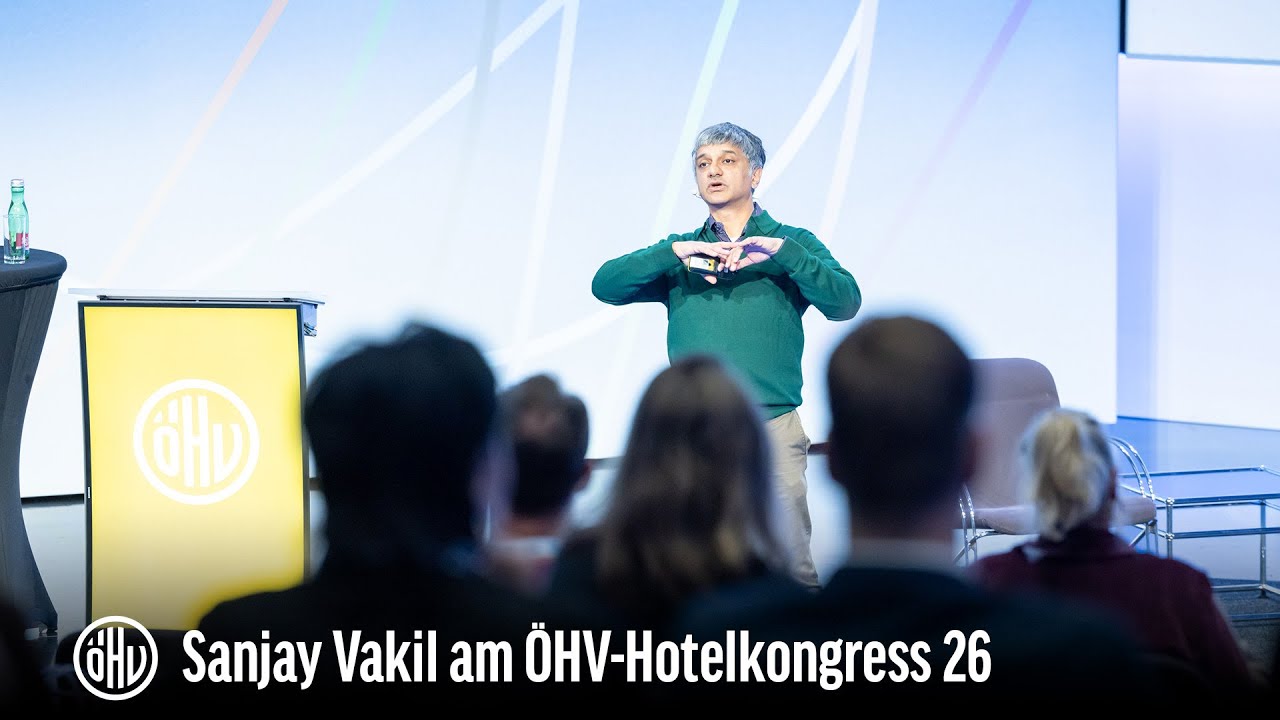 Sanjay Vakil am &Ouml;HV-Hotelkongress 26