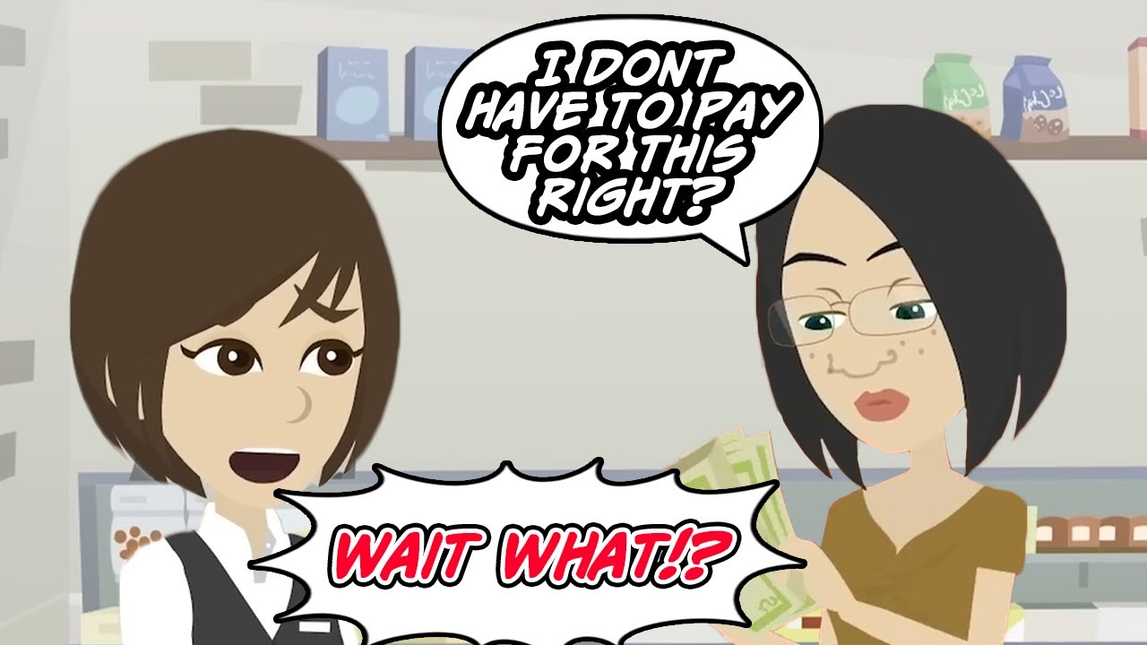 Customer thinks she doesn't have to pay full price for things at the store [Revenge]
