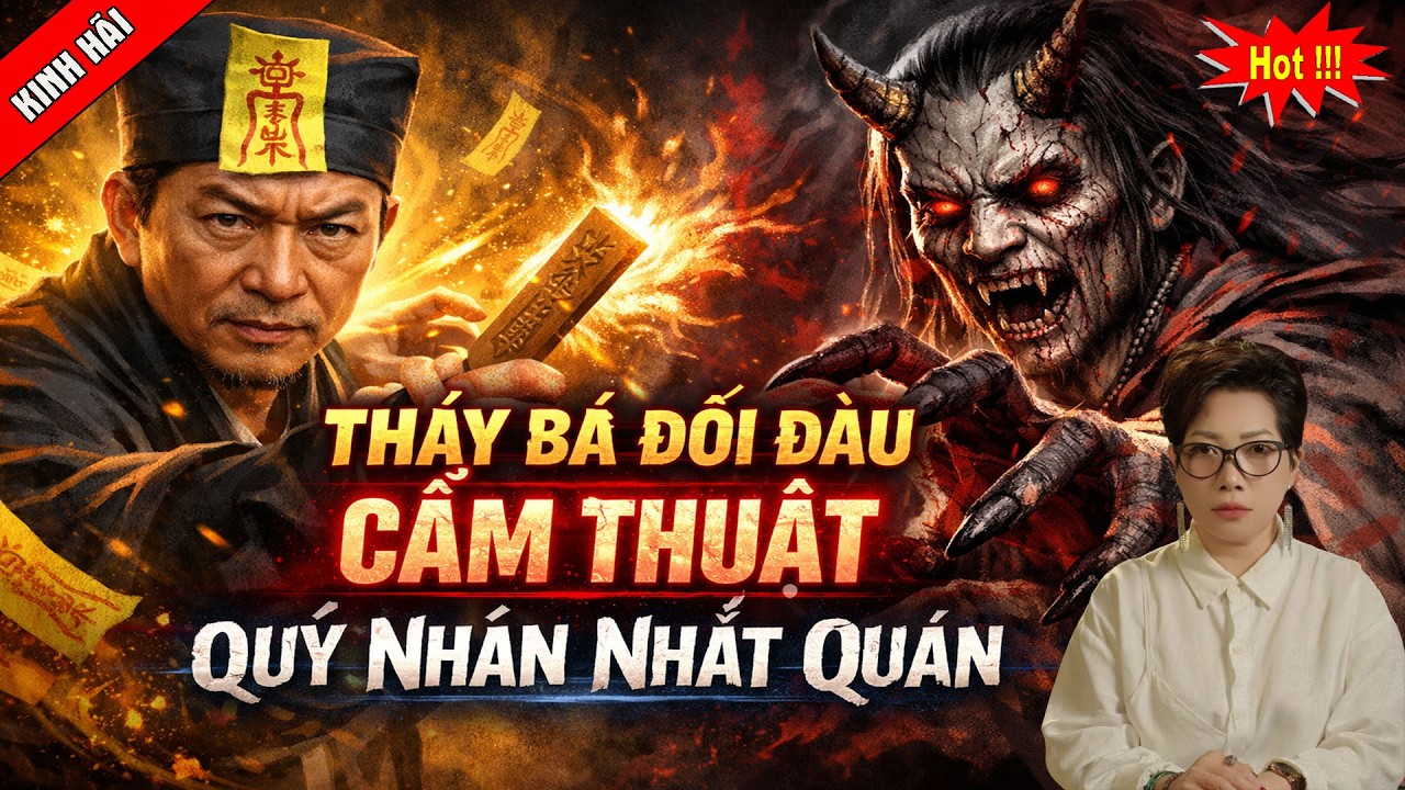 TRUYỆN MA TRẦN THY : THẦY BÁ ĐỐI ĐẦU CẤM THUẬT QUỶ NHÂN NHẤT QUÁN | Giọng Kể MC Trần Thy