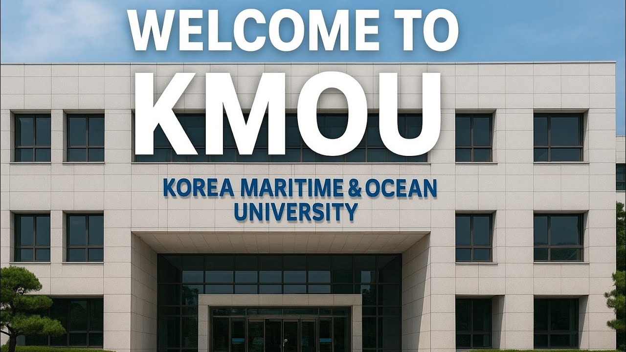 Welcome to KMOU! 🌊 The Gateway to Korea’s No.1 Maritime University #busan #travel #university 