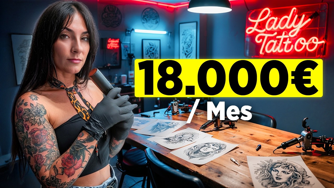 Así Funciona el Negocio de los Tatuajes ¿Tanto se Gana?