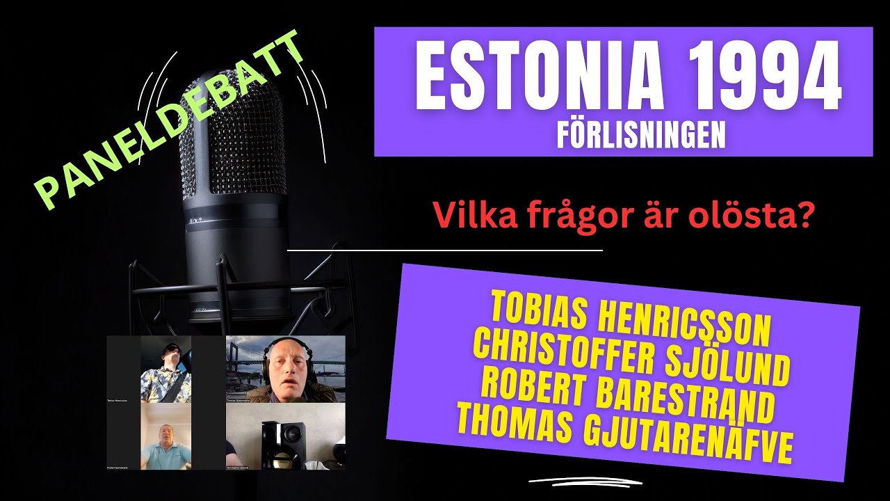 438. Estonias f&ouml;rlisning 1994. Vilka fr&aring;gor &auml;r ol&ouml;sta? Panel