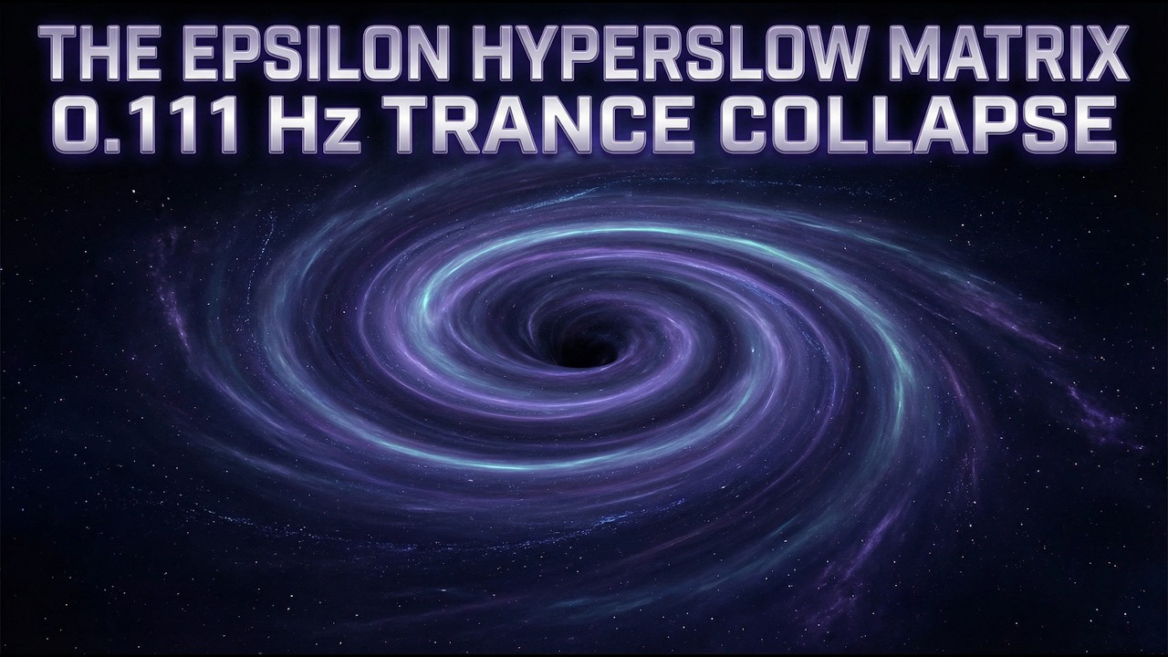 The Epsilon Hyperslow Matrix | 0.111 Hz Trance Collapse