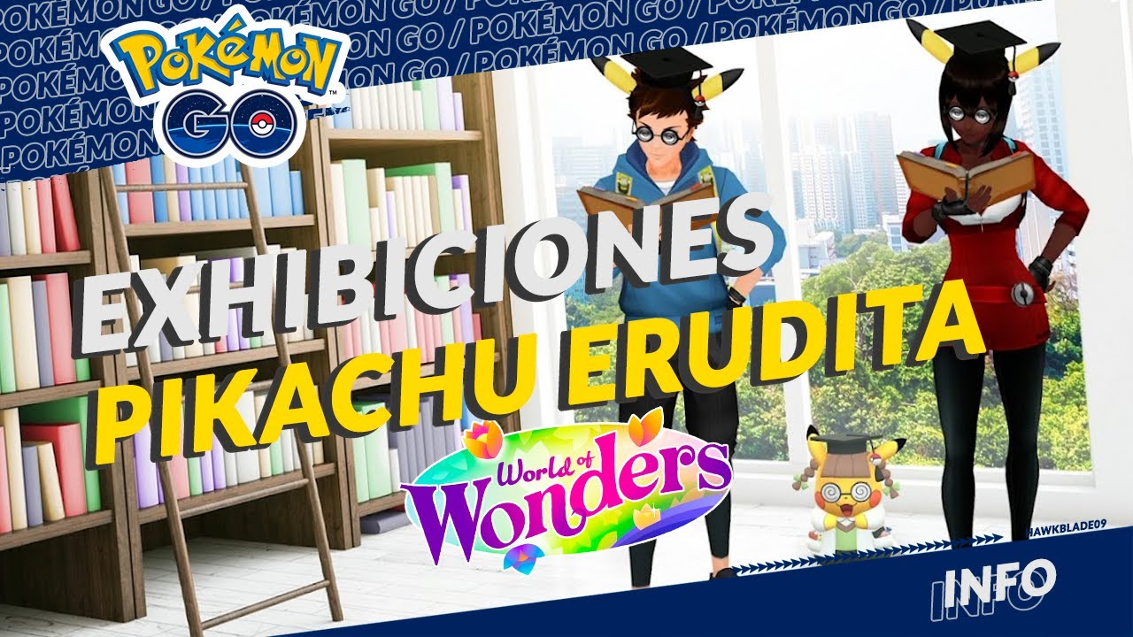 &iquest;C&oacute;mo conseguir a Pikachu Erudita? Nuevas Exhibiciones 🗓️ Pok&eacute;mon GO